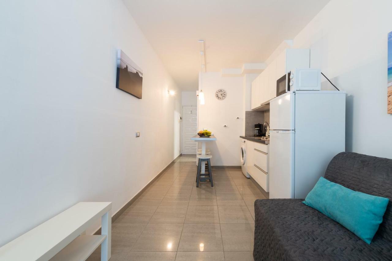 1St Line Studio Las Canteras Beach - Wifi Lägenhet Las Palmas de Gran Canaria Exteriör bild