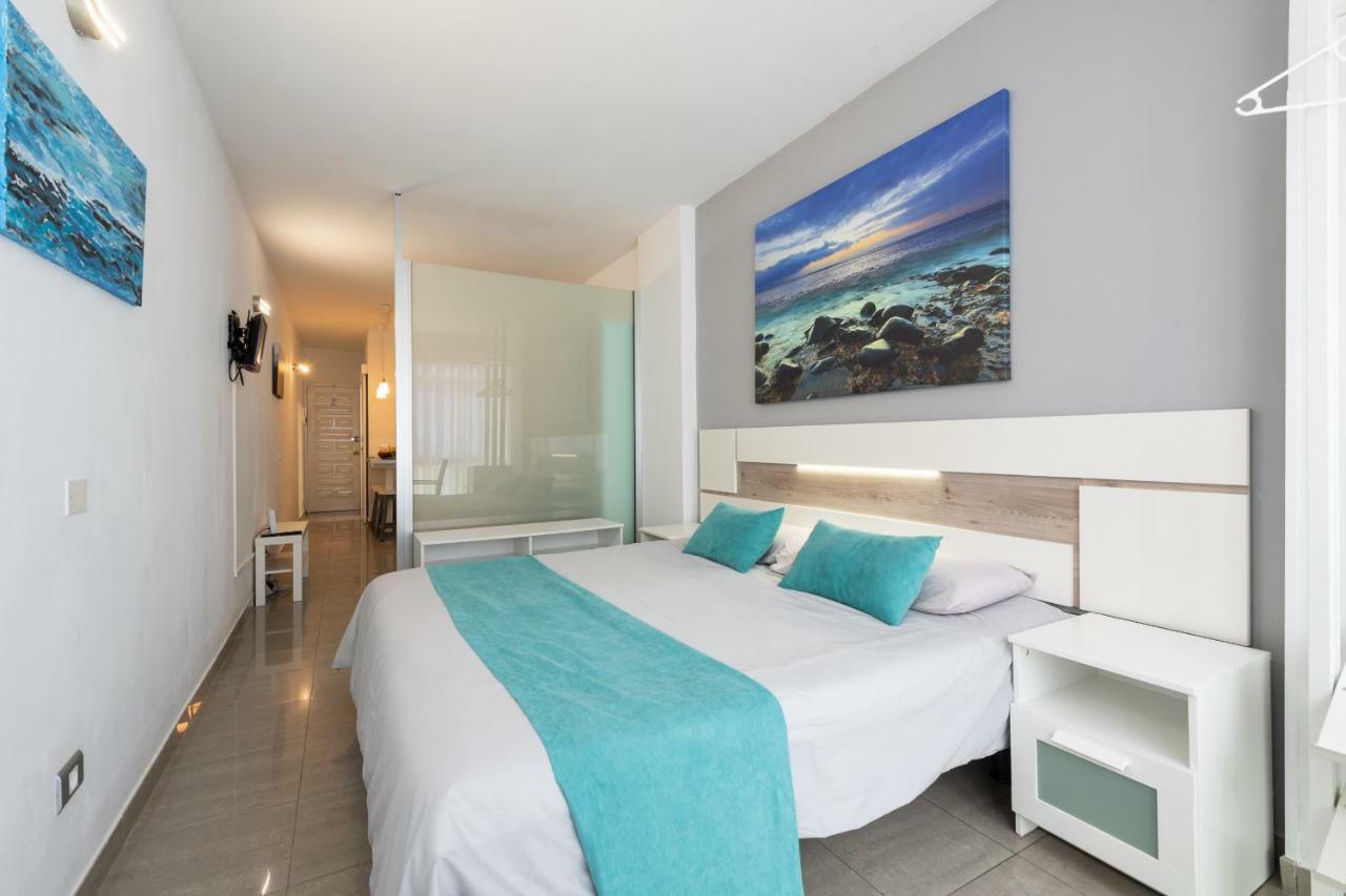 1St Line Studio Las Canteras Beach - Wifi Lägenhet Las Palmas de Gran Canaria Exteriör bild